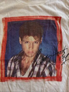 Vintage Corey Hart 1984 Concert Muscle tee in Sz M
